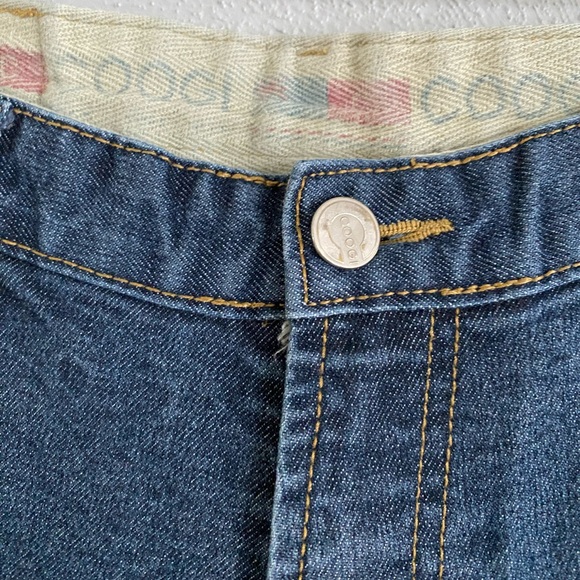 Coogi Women’s Jeans Size 30 Straight Jeans 100% Cotton Dark Denim Casual Y2K - Picture 3 of 10